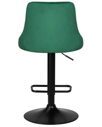 Стул барный DOBRIN JOSEPH BLACK, зеленый велюр (MJ9-88) Стул барный DOBRIN JOSEPH BLACK, зеленый велюр (MJ9-88)