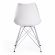 Стул Тулип Айрон Чаир/Tulip Iron Chair (мод.EC-123)/1 шт. в упаковке металл/пластик, 54,5*48*83,5см, white (белый)