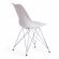 Стул Тулип Айрон Чаир/Tulip Iron Chair (мод.EC-123)/1 шт. в упаковке металл/пластик, 54,5*48*83,5см, white (белый)