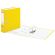 Папка-регистратор, покрытие пластик, 75 мм, ПРОЧНАЯ, с уголком, BRAUBERG, желтая, 226599