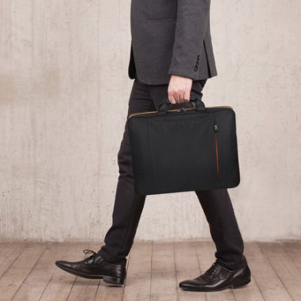 Сумка портфель BRAUBERG OFFICE с отделением для ноутбука 17,3", черная, 34х44х6 см, 270826 Сумка портфель BRAUBERG OFFICE с отделением для ноутбука 17,3", черная, 34х44х6 см, 270826