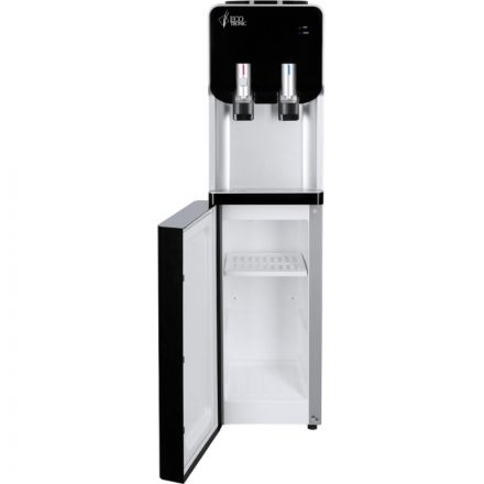 Кулер напольный ECOTRONIC M40-LCE black-silver со шкафчиком Кулер напольный ECOTRONIC M40-LCE black-silver со шкафчиком