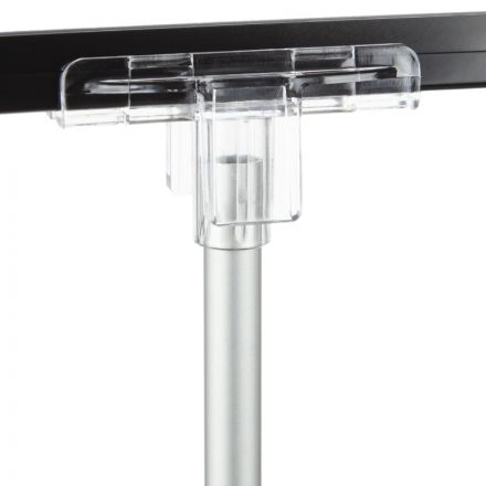 Стойка напольная раздвижная 600-900 , формат А4, цв.черный Стойка напольная раздвижная 600-900 , формат А4, цв.черный