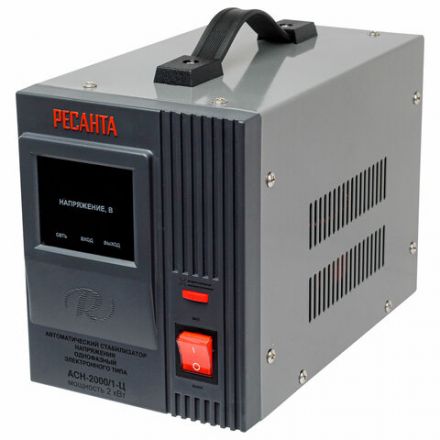 Стабилизатор РЕСАНТА АСН-2000/1-Ц, 2000 Вт, 140-260 В, наполный, 63/6/4