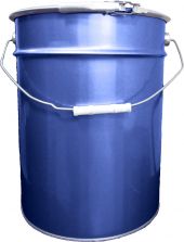 Ведро металл 20л. крышка-обруч синий Ведро металл 20л. крышка-обруч синий