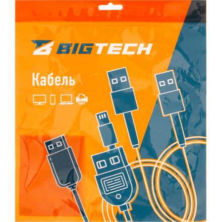 Кабель Bigtech (OAVDC13) HDMI 4K 2.0 M/M, 3м, чер Кабель Bigtech (OAVDC13) HDMI 4K 2.0 M/M, 3м, чер