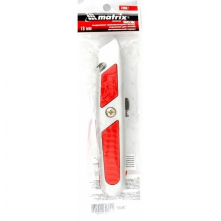 Нож Matrix 18мм трапециев.лезвие,отделение для лезвий,метал.корпус (78967) Нож Matrix 18мм трапециев.лезвие,отделение для лезвий,метал.корпус (78967)