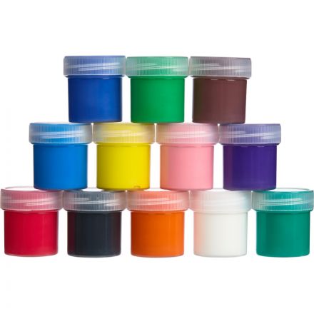 Гуашь №1 School ColorPics набор 12 цв, 20 мл Гуашь №1 School ColorPics набор 12 цв, 20 мл