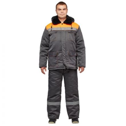 Костюм рабочий зимний муж з35-КПК сер/оранж ( 56-58) 170-176 (Арсенал-СП) Костюм рабочий зимний муж з35-КПК сер/оранж ( 56-58) 170-176 (Арсенал-СП)