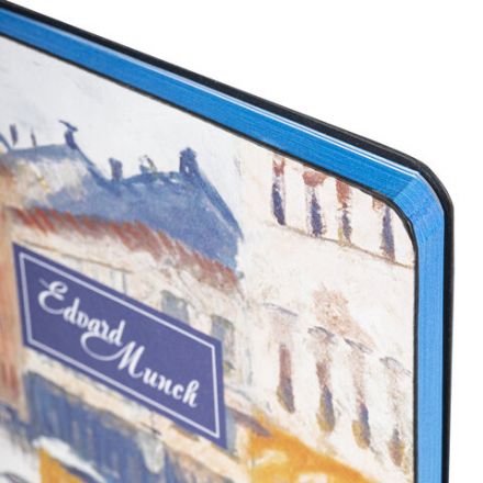 Блокнот А5 (143x210 мм), BRAUBERG VISTA "Edvard Munch", под кожу, гибкий, 80 л., 112060 Блокнот А5 (143x210 мм), BRAUBERG VISTA "Edvard Munch", под кожу, гибкий, 80 л., 112060