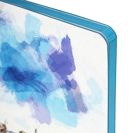 Блокнот А5 (143x210 мм), BRAUBERG VISTA "Bay of joy", под кожу, гибкий, 80 л., 112086 Блокнот А5 (143x210 мм), BRAUBERG VISTA "Bay of joy", под кожу, гибкий, 80 л., 112086