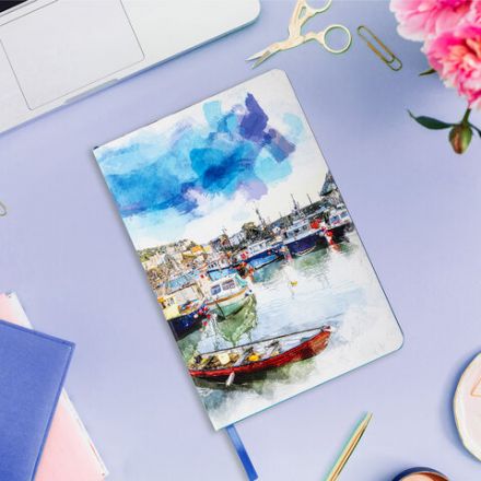 Блокнот А5 (143x210 мм), BRAUBERG VISTA "Bay of joy", под кожу, гибкий, 80 л., 112086 Блокнот А5 (143x210 мм), BRAUBERG VISTA "Bay of joy", под кожу, гибкий, 80 л., 112086