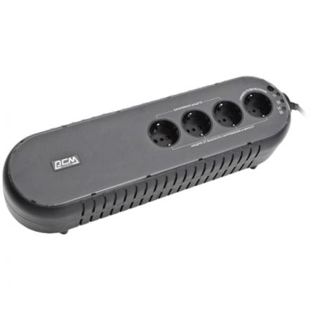 ИБП Powercom Back-UPS WOW-1000U, OffLine, 1000ВА/500Вт, 4 EURO, USB