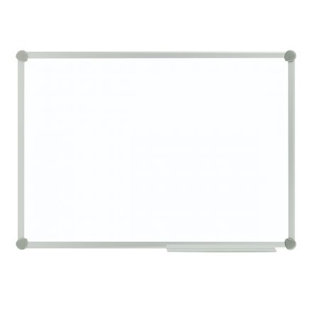 Доска магнитно-маркерная OfficeSpace, 50*70см, алюминиевая рамка Slim, полочка