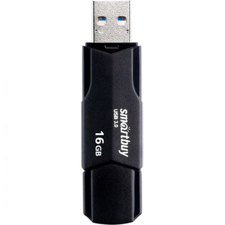 Флеш-память Smartbuy UFD 3.0/3.1 16GB CLUE Black (SB16GBCLU-K3)