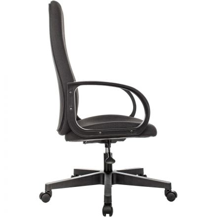Кресло 0MX_VB_Echair-660 ТC ткань черный пластик Кресло 0MX_VB_Echair-660 ТC ткань черный пластик