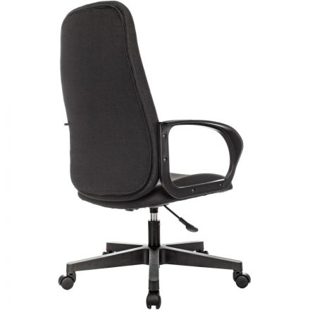 Кресло 0MX_VB_Echair-660 ТC ткань черный пластик Кресло 0MX_VB_Echair-660 ТC ткань черный пластик