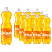 Напиток Добрый Апельсин с витамином C газ. 1,5л ПЭТ 9шт/уп