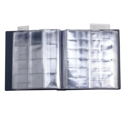 Альбом для монет и купюр на винтах универсальный, 224х224 мм, на 216 монет до D-45 мм, выдвижные карманы, синий, "ДПС", 2855-201 Альбом для монет и купюр на винтах универсальный, 224х224 мм, на 216 монет до D-45 мм, выдвижные карманы, синий, "ДПС", 2855-201