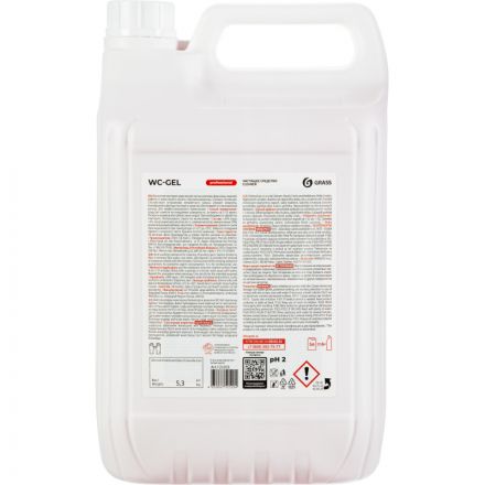 Чистящее средство для туалетных и ванных комнат Grass WC-Gel 5 кг