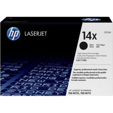 Картридж лазерный HP 14X CF214X чер. пов.емк. для LJ M712/725