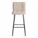 Барный стул Bari/Бари велюр, бежевый, 7, 45х56х110 см Барный стул Bari/Бари велюр, бежевый, 7, 45х56х110 см