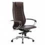 Кресло Метта Samurai Lux-2 Infinity Easy Clean  коричневый
