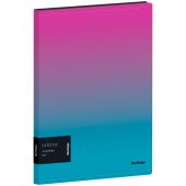 Папка на 4 кольцах Berlingo "Radiance", 24мм, 600мкм, D-кольца, с внутр. карманом, розовый/голубой градиент Папка на 4 кольцах Berlingo "Radiance", 24мм, 600мкм, D-кольца, с внутр. карманом, розовый/голубой градиент