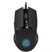 Мышь компьютерная Oklick 717G PROPHECY черный оптич 8000dpi/6but (1465495)