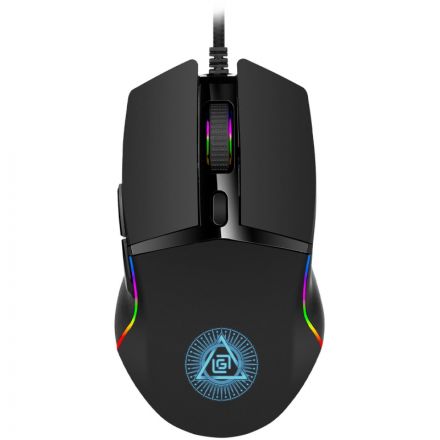 Мышь компьютерная Oklick 717G PROPHECY черный оптич 8000dpi/6but (1465495)