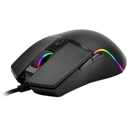 Мышь компьютерная Oklick 717G PROPHECY черный оптич 8000dpi/6but (1465495)