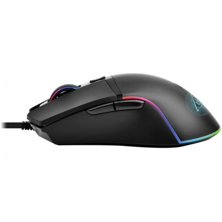 Мышь компьютерная Oklick 717G PROPHECY черный оптич 8000dpi/6but (1465495)