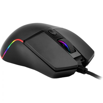 Мышь компьютерная Oklick 717G PROPHECY черный оптич 8000dpi/6but (1465495)