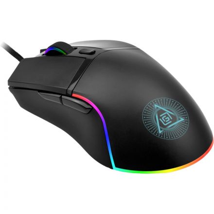 Мышь компьютерная Oklick 717G PROPHECY черный оптич 8000dpi/6but (1465495)