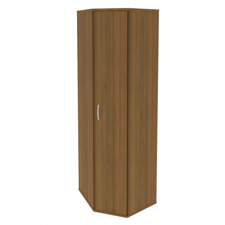 Riva Стеллаж уголовой с дверью А.СТ-1.10 Орех 600*600*1975