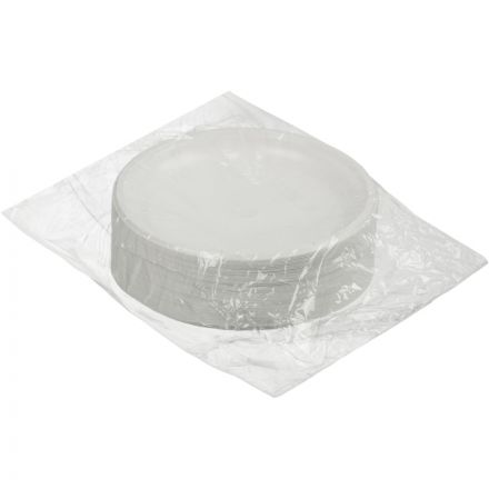 Тарелка одноразовая  d 205мм, белая, ПП 100шт/уп