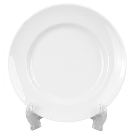 Тарелка десертная Добруш фарфоровая белая 200 мм (артикул производителя 4С0165Ф34)