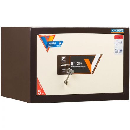 Сейф взломостойкий Valberg ASK Карат-30 коричневый/бежевый (ключевой замок)