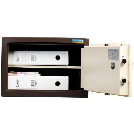 Сейф взломостойкий Valberg ASK Карат-30 коричневый/бежевый (ключевой замок)