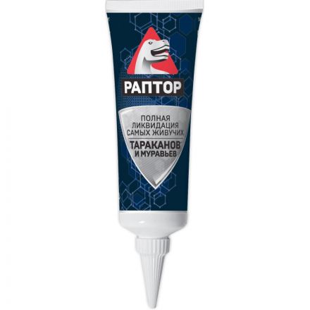 Средство от насекомых РАПТОР Гель от тараканов и муравьев 75 мл Средство от насекомых РАПТОР Гель от тараканов и муравьев 75 мл