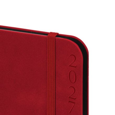 Ежедневник датированный 2027, А5, 151х213 мм, BRAUBERG "Note", под кожу, держатель для ручки, красный, 118088 Ежедневник датированный 2027, А5, 151х213 мм, BRAUBERG "Note", под кожу, держатель для ручки, красный, 118088