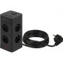 Сетевой фильтр ЭРА TWR-8es-1,5m-4USB-B 16А черный (Б0069072)