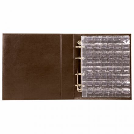 Альбом нумизмата из экокожи для монет и купюр OPTIMA, 245х270 мм, со стартовым комплектом, STAFF, 238075 Альбом нумизмата из экокожи для монет и купюр OPTIMA, 245х270 мм, со стартовым комплектом, STAFF, 238075