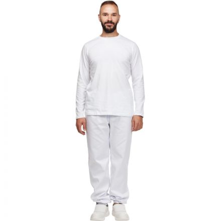 Футболка (160 г.) с длинным рукавом бел.(XXXL) Футболка (160 г.) с длинным рукавом бел.(XXXL)