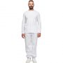 Футболка (160 г.) с длинным рукавом бел.(XXXL)