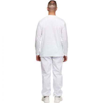 Футболка (160 г.) с длинным рукавом бел.(XXXL) Футболка (160 г.) с длинным рукавом бел.(XXXL)