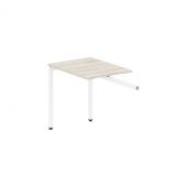 Брифинг-приставка XSR 869 Сосна Эдмонт/Белый 800х600х750 XTEN-S