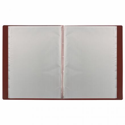 Папка 40 вкладышей BRAUBERG "Office", красная, 0,6 мм, 271328 Папка 40 вкладышей BRAUBERG "Office", красная, 0,6 мм, 271328