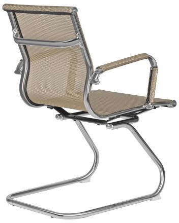 Офисное кресло для посетителей DOBRIN CODY MESH, бежевый (22039)