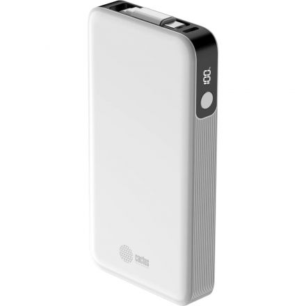 Внешний аккумулятор Cactus CS-PBFSPA-10000 mAh 22.5W 4.5A 2xUSB-C белый Внешний аккумулятор Cactus CS-PBFSPA-10000 mAh 22.5W 4.5A 2xUSB-C белый